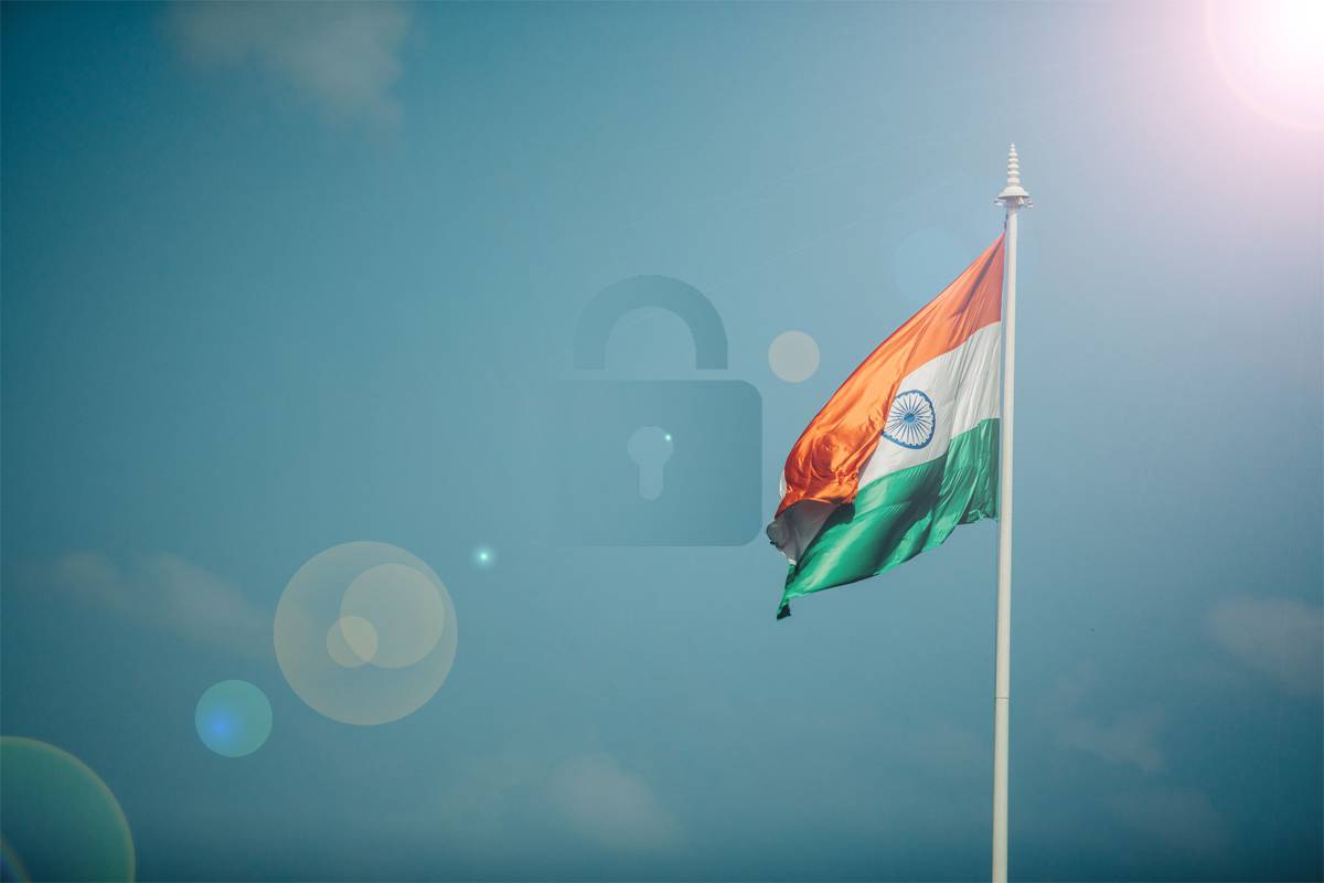 An image showing the Indian flag depicting the Indian Data Protection Bill of 2019