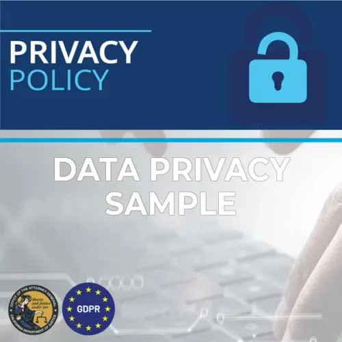 Data Privacy Policy Sample