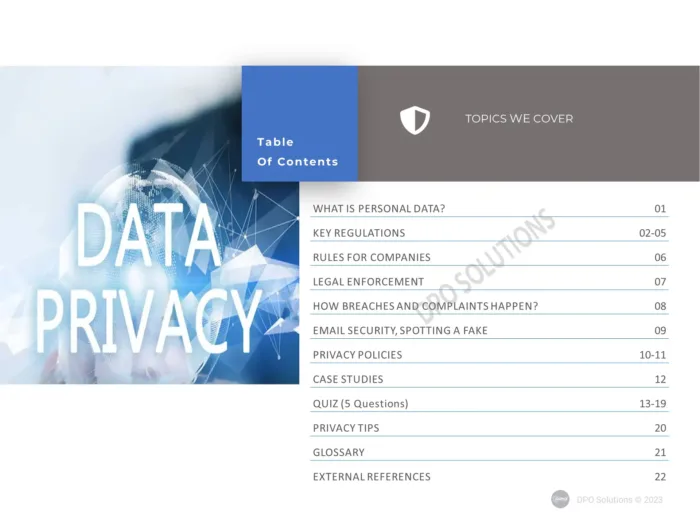 California Data Privacy Awareness Training PPT, CCPA CPRA Training ppt