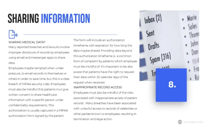 Medical records privacy awareness training powerpoint 2023