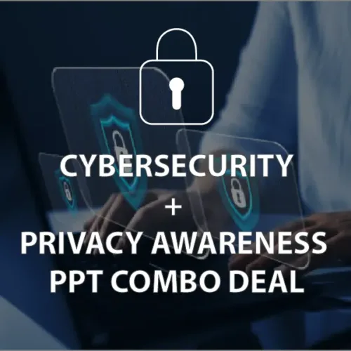 Cybersecurity and data privacy awareness training ppt combo download