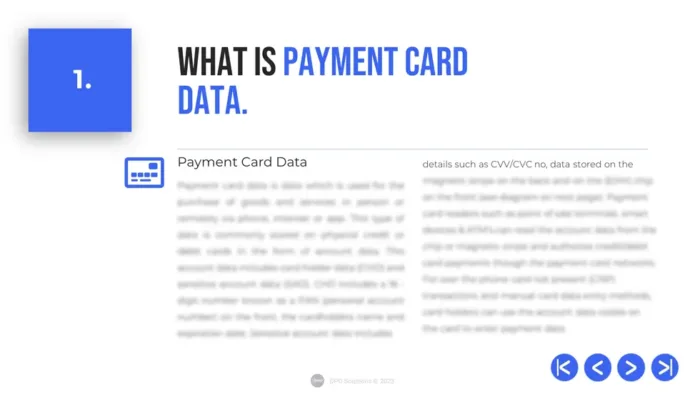 Payment Card Security Awareness Training Deck for Employees - Image 5