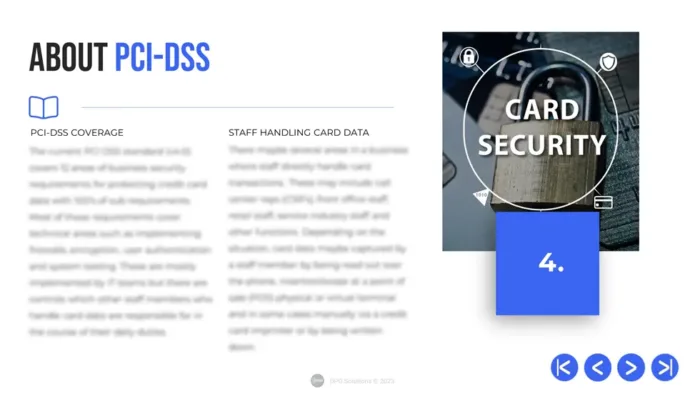 Payment Card Security Awareness Training Deck for Employees - Image 8