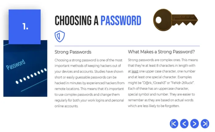 Choosing a password - Cybersecurity Awareness Presentation
