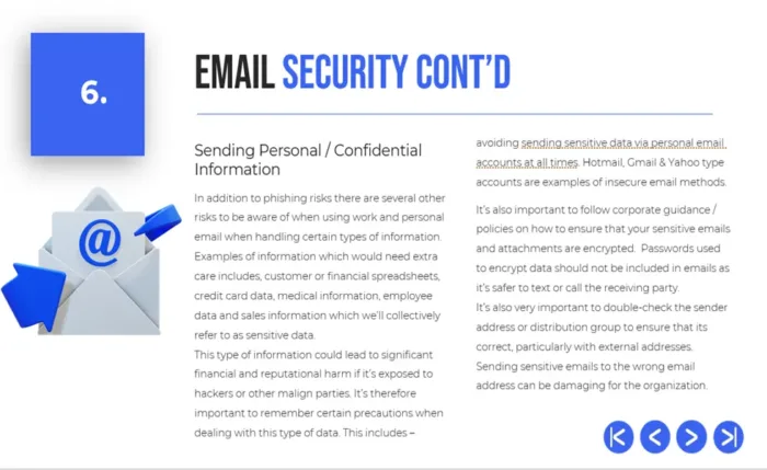 Email security contd - Cybersecurity Awareness Presentation