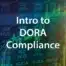 Introduction to DORA Compliance Presentation