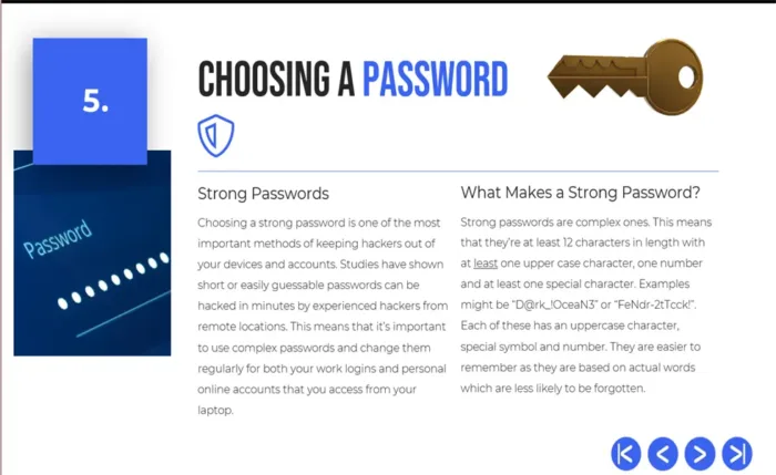 Choosing a Password Laptop Security, Laptop Security Guide Presentation