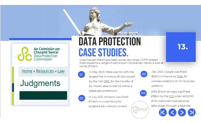 Data Protection Case Studies - Data Privacy Awareness 4-Part PowerPoint Course Preview - Module 2 Remote Worker Privacy Awareness slide-13