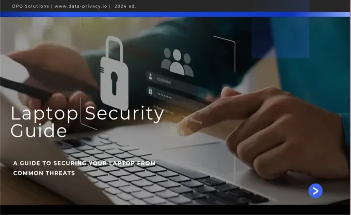 Laptop Security Guide Presentation Cover