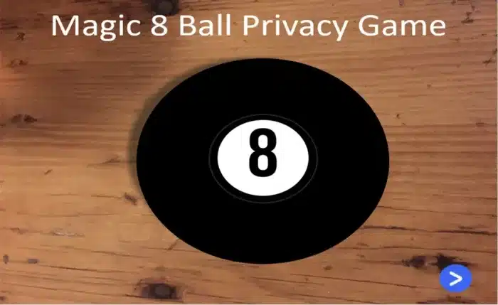 Magic 8 Ball Privacy Game Cover