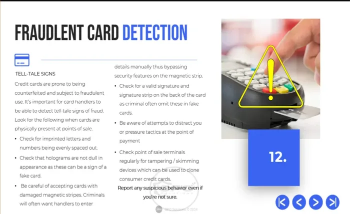 PCI-DSS 4.0 Fraudulent Card Detection