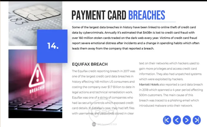 PCI-DSS 4.0 Payment Card Breaches
