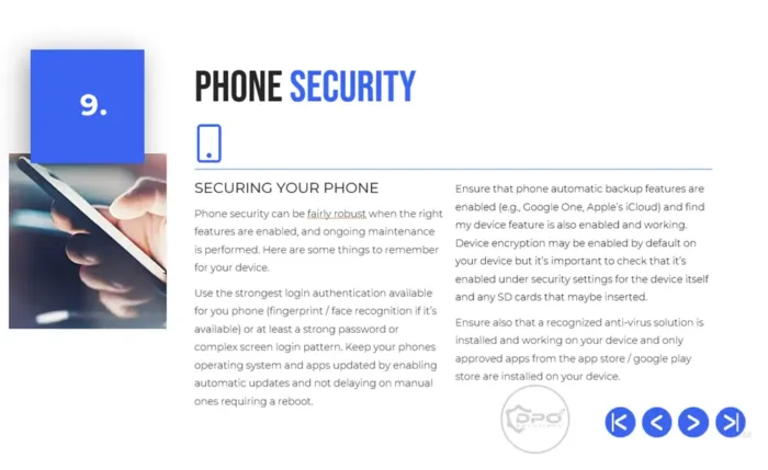 Phone Security - Data Privacy Awareness 4-Part PowerPoint Course Preview - Module 2 Remote Worker Privacy Awareness slide-9