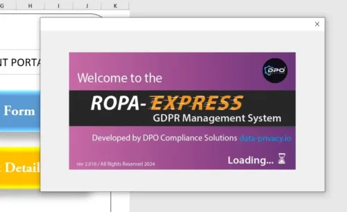 ROPA Express Management System Activaton Key