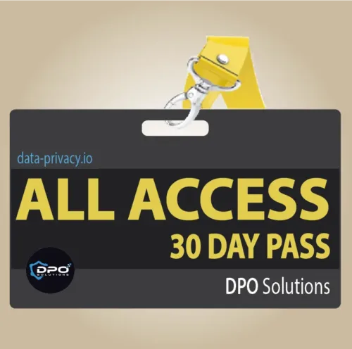 30 day all access membership pass, DPO Security Training Solutions