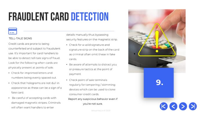 Payment Card Handler Security Awareness Training Presentation - Image 12