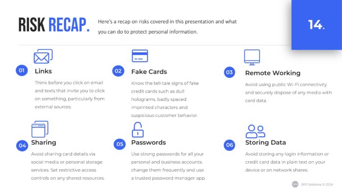 Payment Card Handler Security Awareness Training Presentation - Image 17