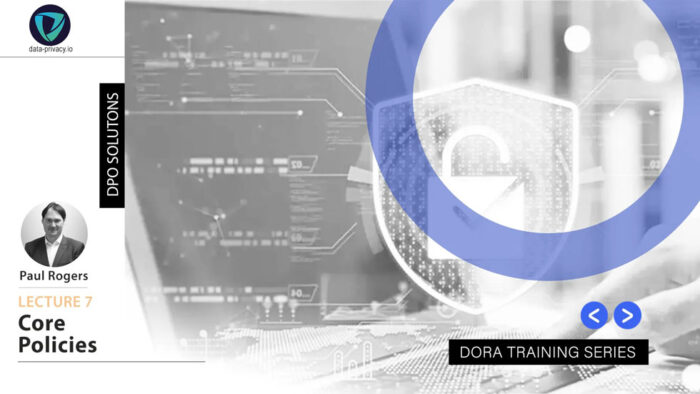 DORA Core Policies Training, DPO Solutions NY