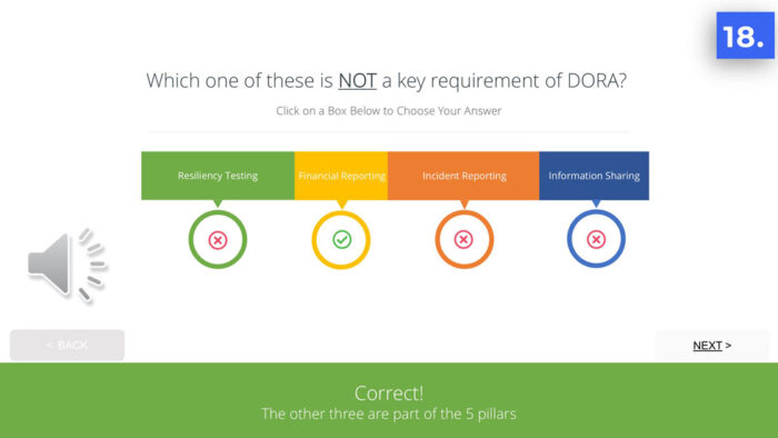 Guided DORA regulation training course, DPO Solutions NY, Digital Operational Resiliency Act Training Guided Presentation