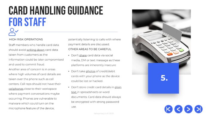 Payment Card Handler Security Awareness Training Presentation - Image 8