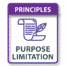 Privacy Icon, GDPR principle of purpose limitation, DPO Solutions, powerpoint and visio security icons, ppt icons