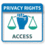 Privacy Icon, GDPR right of access, powerpoint and visio security icons. ppt icons, DSAR requests, SAR requests, DPO Solutions