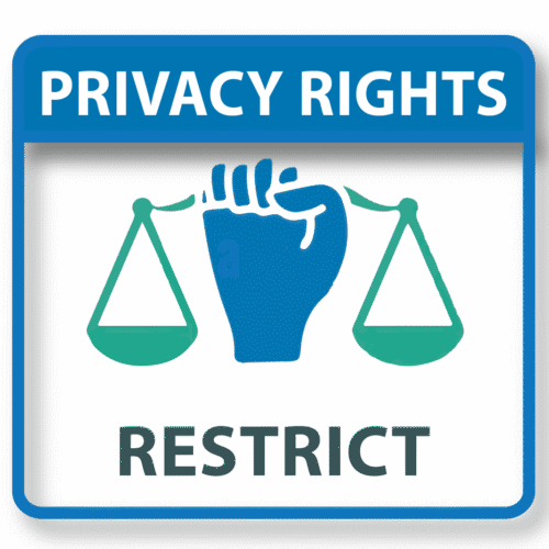 GDPR right to restrict processing, GDPR Icon set, DPO Solutions, Powerpoint and visio security icons. ppt icons