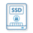 Encrypted SSD Drive, GDPR security safeguards, GDPR Icon set, Powerpoint and visio security icons. ppt icons, DPO Solutions