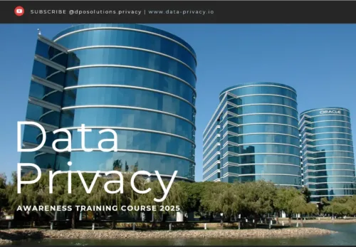 Data Privacy Awareness Guided Presentation, DPO Solutions Palo Alto