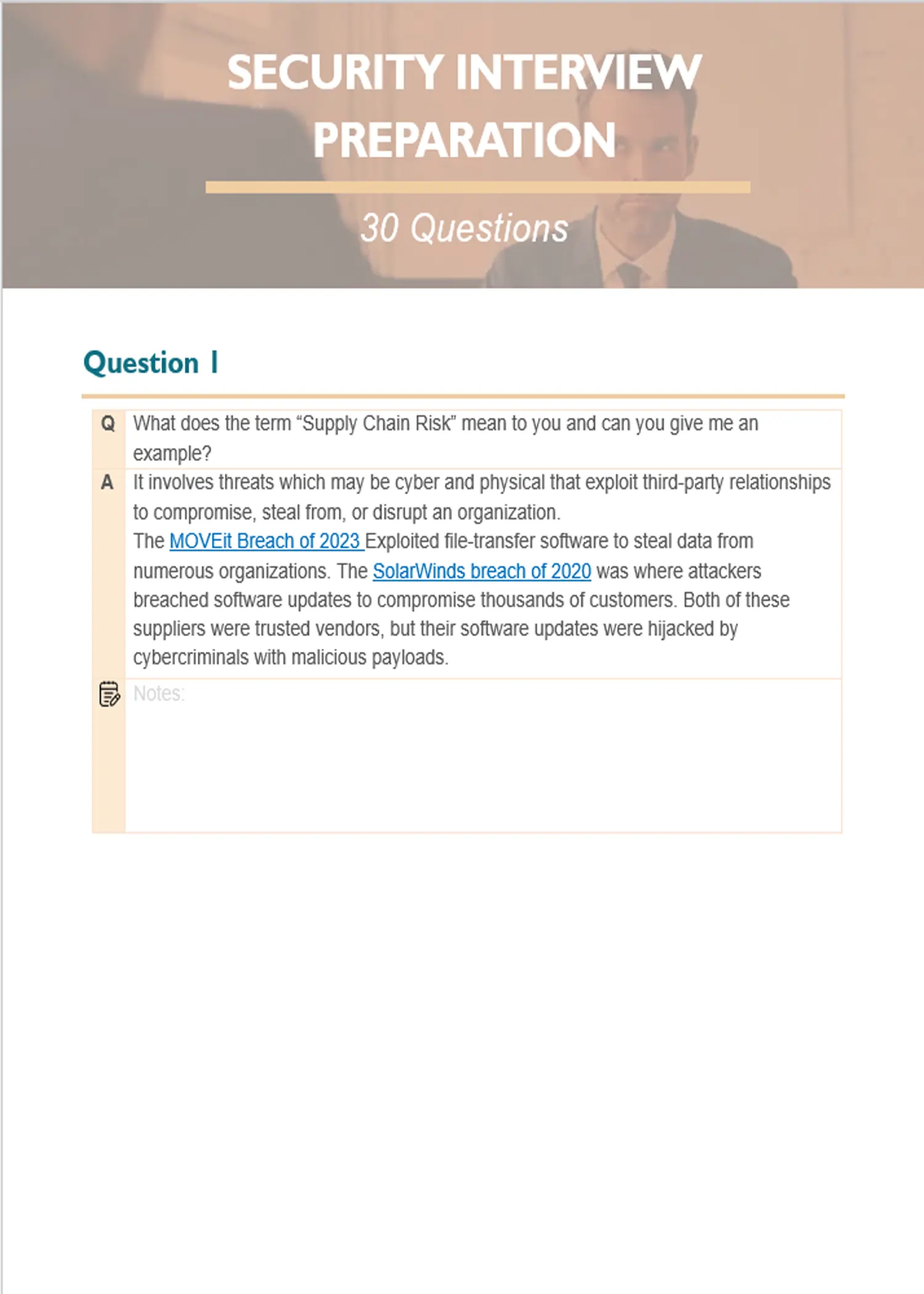 Cybersecurity Interview Question Set for Hiring Managers - Image 2